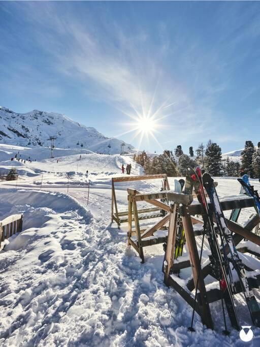 Big Tartiflat, Arc 1950, 2 Bed Ski-In Ski-Out Бур-Сен-Морис Экстерьер фото